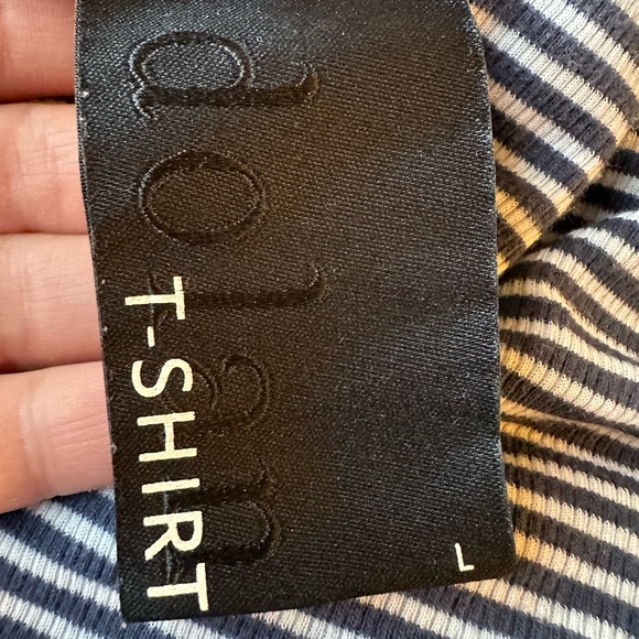 Dolan Striped Draped Cardigan - Picture 9 of 9